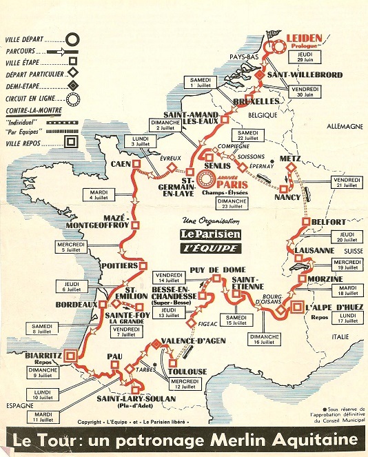 plan de la tour 1978