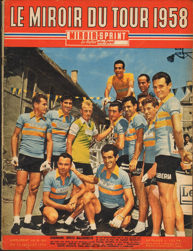 les  u00e9quipes du tour de france 1965